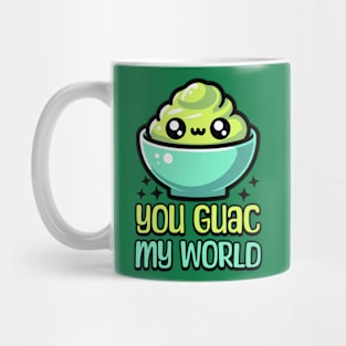 You Guac My World! Cute Guacamole Pun Mug